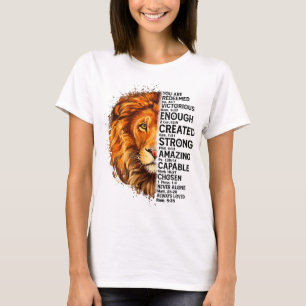 Camiseta Cara de León, se cancela la fe de la Biblia contra
