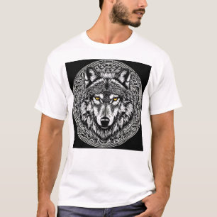 Camiseta Cara de lobo