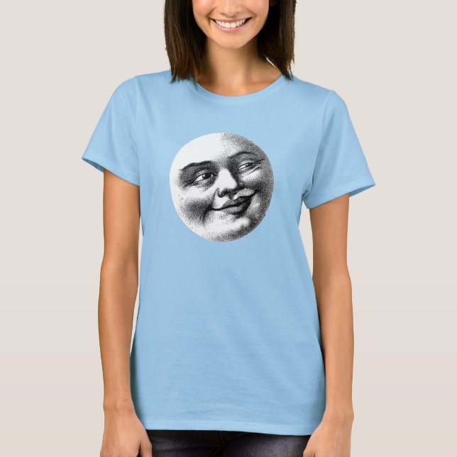 Camiseta Cara de Luna Antigua (Anverso)