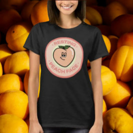 Camiseta Cara de Melocotón en Reposo