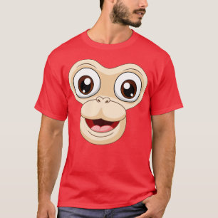 Camiseta Cara de mono