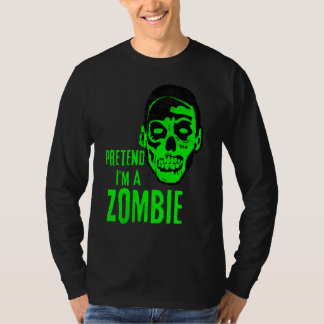Camiseta Cara de Monstruo Zombie Halloween Espeluznante