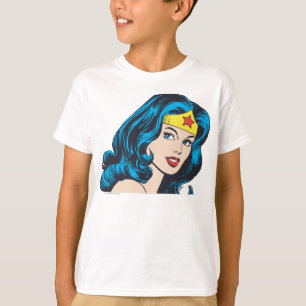 Camiseta Cara de mujer maravilla