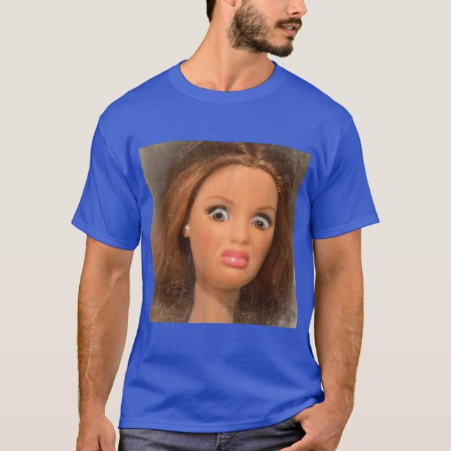 Camiseta Cara de muñeca asquerosa (Anverso)