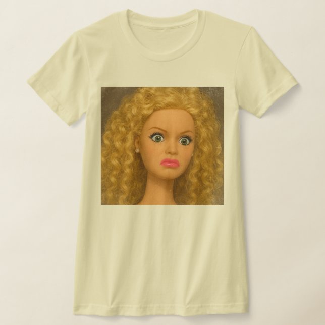 Camiseta Cara de Muñeca Divertida Asquerosa Meme (Distribución)