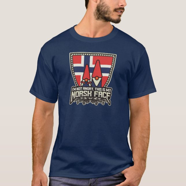 Camiseta Cara de Norsk (Anverso)
