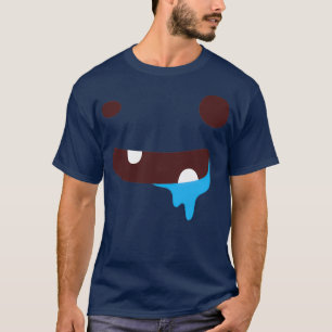 Camiseta Cara de obturador azul