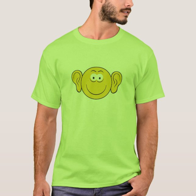 Camiseta Cara de Orejas Grandes (Anverso)