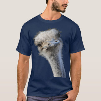 Camiseta Cara De Ostrich Con Expresión Sin Gormes (2)