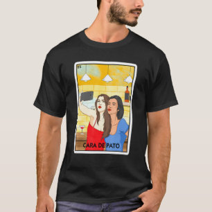 Camiseta Cara De Pato Duck Face Selfie Chicas Tarjeta Mexic