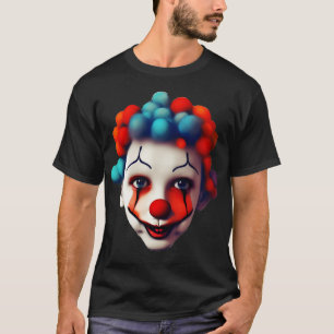 Camiseta cara de payaso