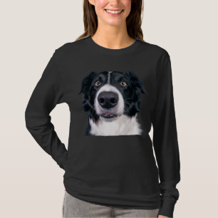 Camiseta Cara de Perro Blanco y Negro