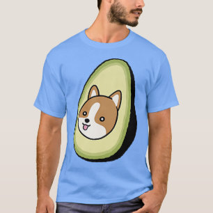 Camiseta Cara de perro de aguacate de moda
