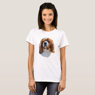 Camiseta Cara de perro del rey Charles Cavalier