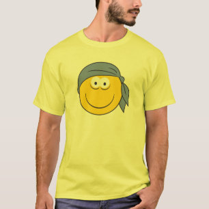 Camiseta Cara de Pirata con Bandana