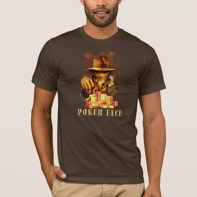 Camiseta Cara de póker (Anverso)