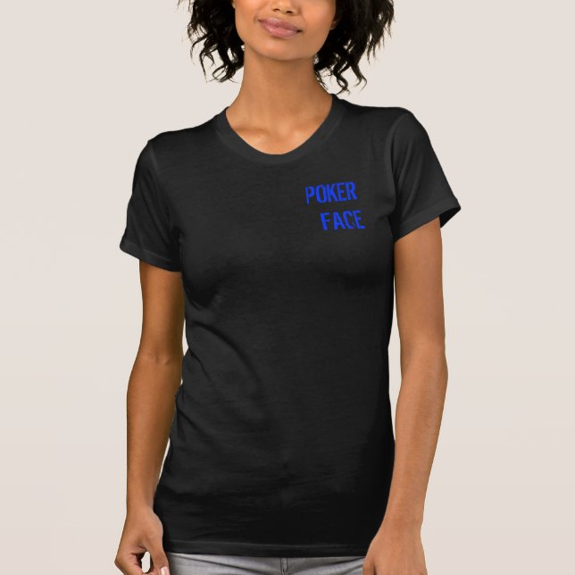 CAMISETA CARA DE PÓKER (Anverso)