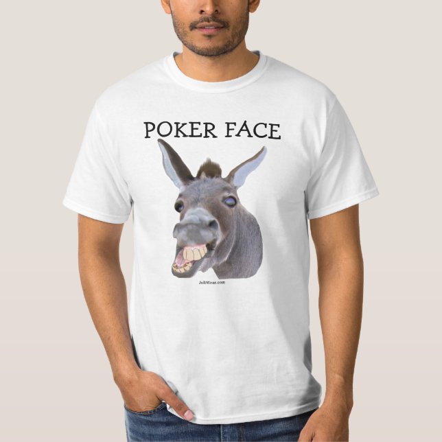 CAMISETA CARA DE PÓKER (Anverso)
