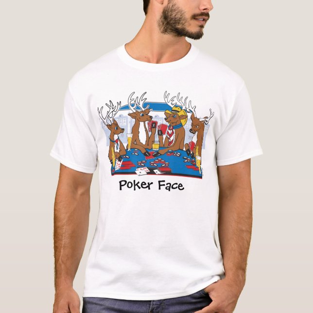 Camiseta Cara de póquer (Anverso)
