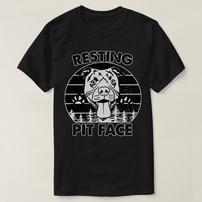 Camiseta Cara de pozo en marcha (Diseño del anverso)