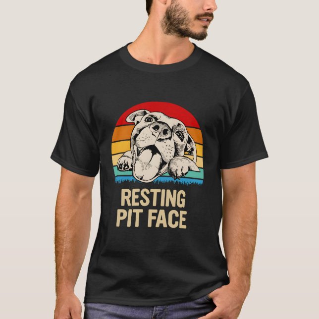 Camiseta Cara de pozo en marcha (Anverso)