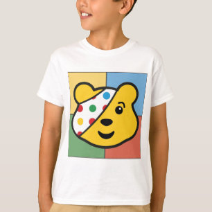 Camiseta Cara de Pudsey Bear