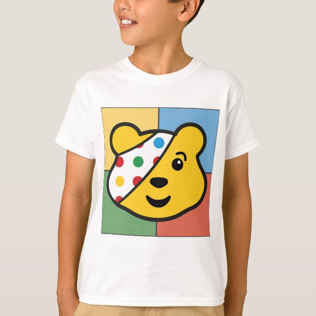 Camiseta Cara de Pudsey Bear (Anverso)