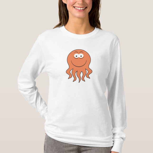 Camiseta Cara de Pulpo (Anverso)