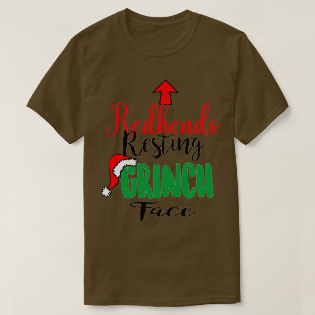 CAMISETA CARA DE REDHEADS (Diseño del anverso)