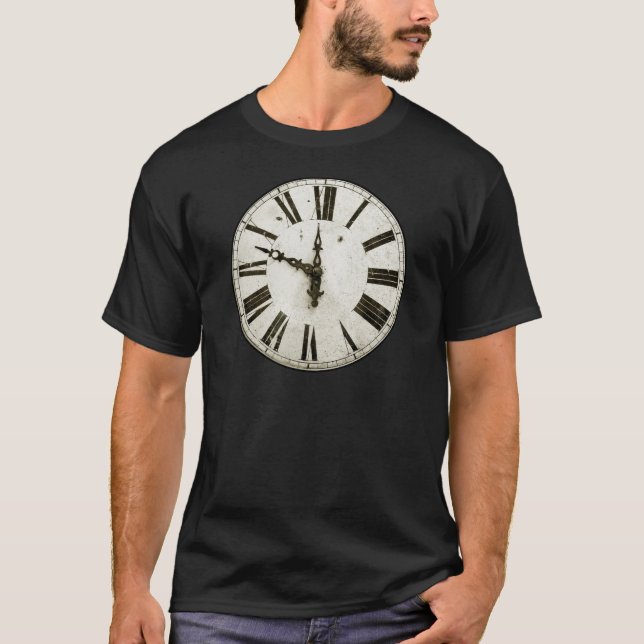 Camiseta Cara de reloj (Anverso)