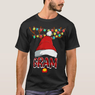 Camiseta Cara de reno de Navidades de familia que coinciden