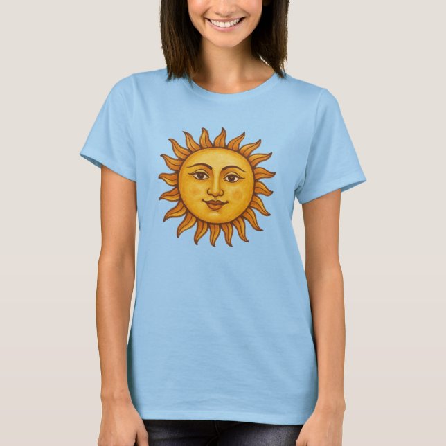 Camiseta Cara de sol (Anverso)