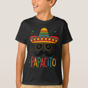 Camiseta Cara de Sombrero Papacito Cinco Mayo Fiesta Divert