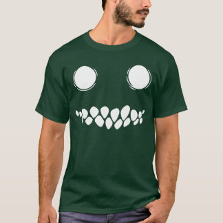 Camiseta Cara de sonrisa espeluznante disfraz de Halloween