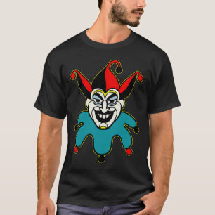 Camiseta cara de tarjeta del comodín