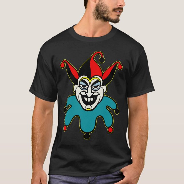 Camiseta cara de tarjeta del comodín (Anverso)