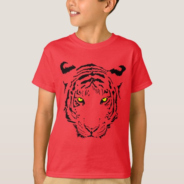 Camiseta Cara de Tigre (Anverso)