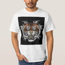 camiseta cara de tigre