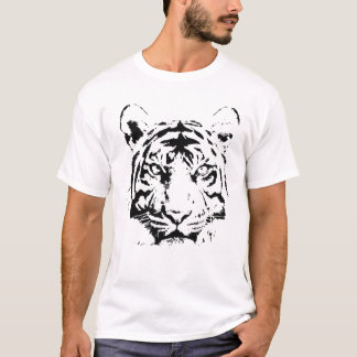 Camiseta Cara de tigre intrépida - Año chino del tigre