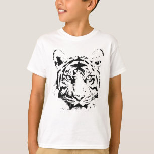 Camiseta Cara de tigre intrépida - Año chino del tigre
