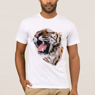 Camiseta Cara de tigre motivacional