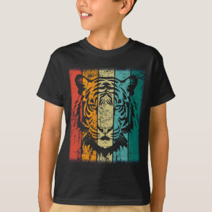 Camiseta Cara de tigre retro