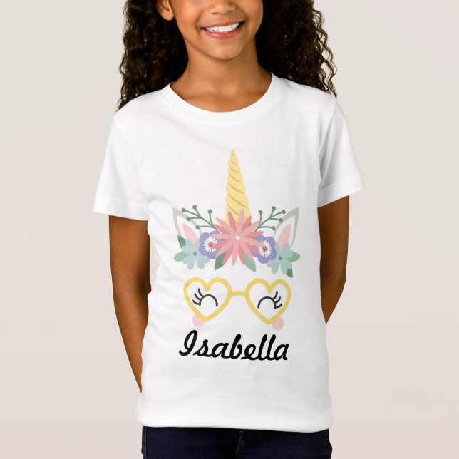 Camiseta Cara de unicornio (Anverso)