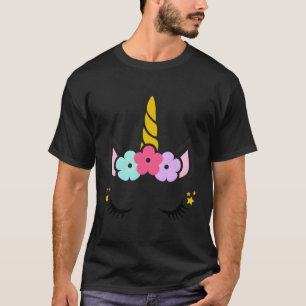 Camiseta Cara de unicornio