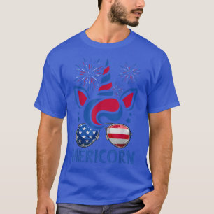 Camiseta Cara de Unicornio de Mericornio y gafas de sol de 