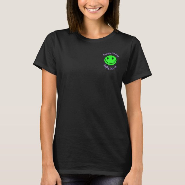 Camiseta Cara de vampiro Academia de vampiros (Anverso)
