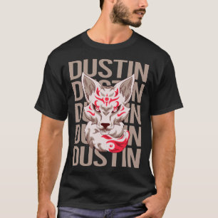 Camiseta Cara de Zorro - Nombre Dustin