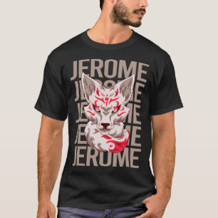 Camiseta Cara de Zorro - Nombre Jerome