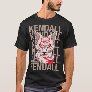 Camiseta Cara de Zorro - Nombre Kendall