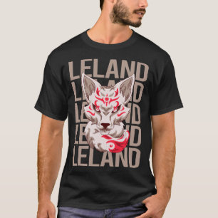 Camiseta Cara de Zorro - Nombre Leland